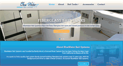 Desktop Screenshot of bluewaterbaitsystems.com